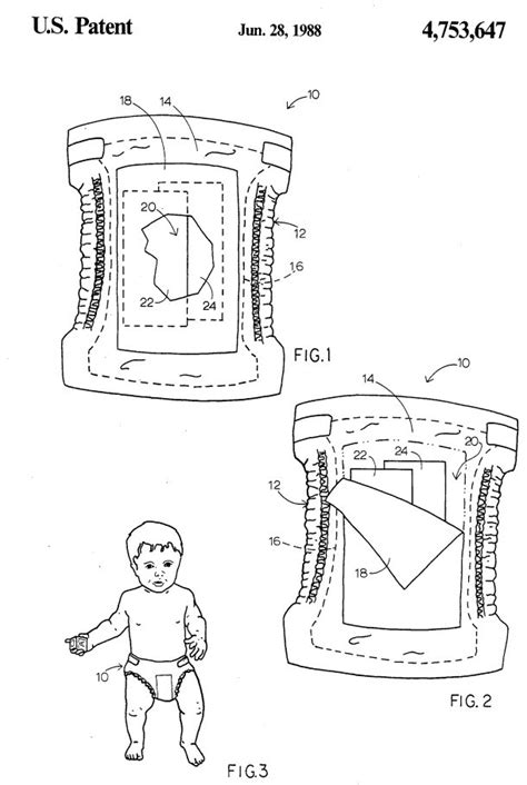 Jamie Lee Curtis patented a diaper with a pocket